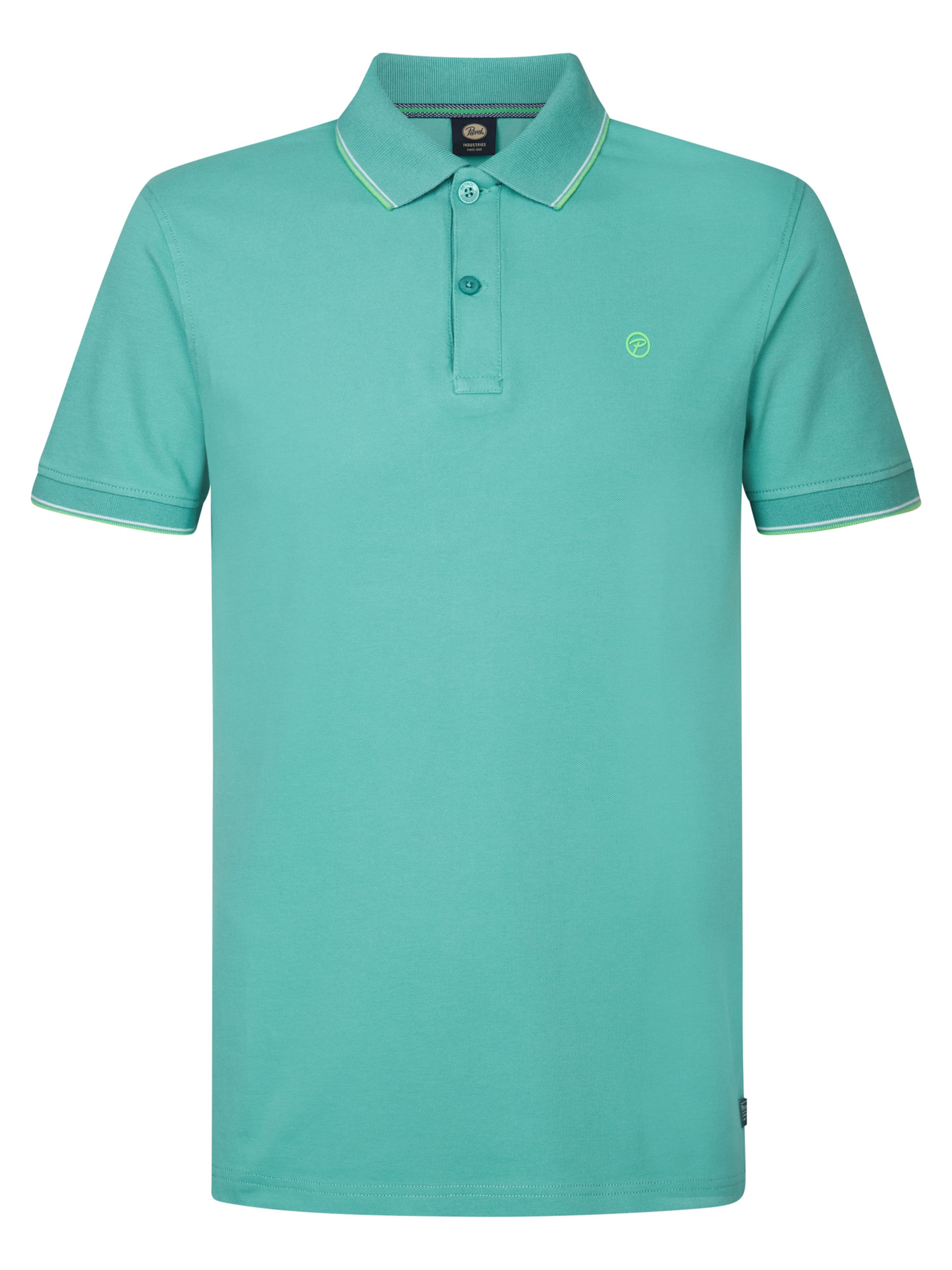 Petrol Industries - Camiseta de fútbol 'Wave' en azul: frente