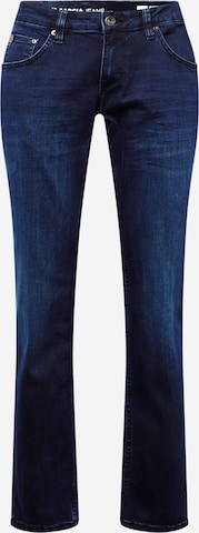 GARCIA Slimfit Jeans in Blauw: voorkant