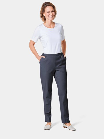 Goldner Regular Pants 'Martha' in Blue