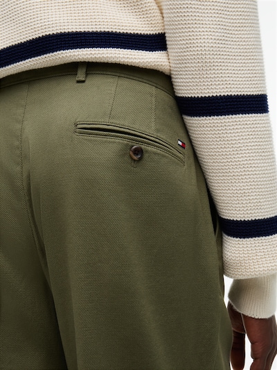29/32 dydžio „Chino“ stiliaus kelnės 'DOVER' iš TOMMY HILFIGER, spalva – žalia, Prekių apžvalga