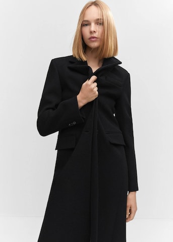 MANGO Between-Seasons Coat 'Linda' in Black