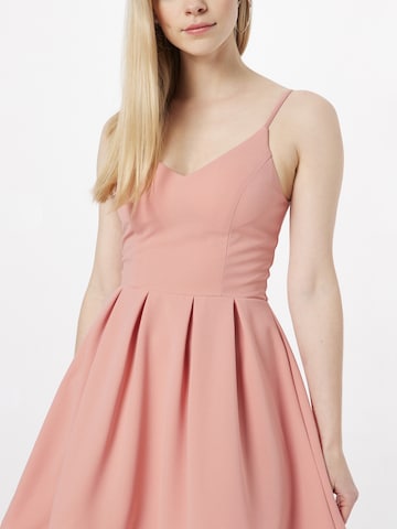 Skirt & Stiletto Cocktail Dress in Pink