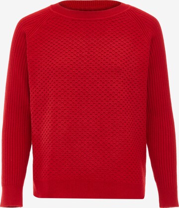 Pull-over carato en rouge : devant