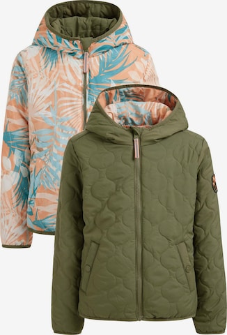 WE Fashion Between-Season Jacket in Green: front