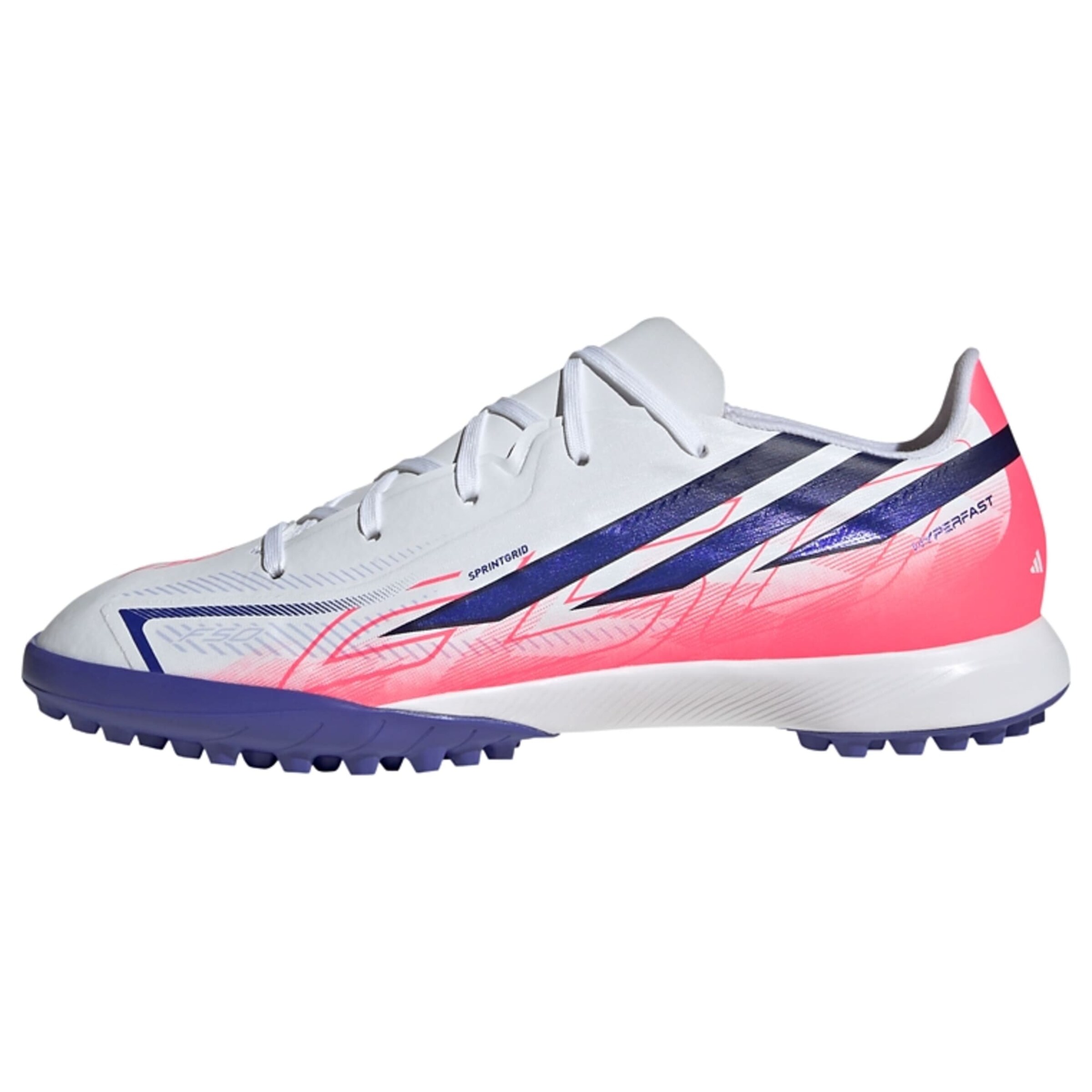 ADIDAS PERFORMANCE Sportschoen 'F50 Hyperfast League' in 33,5 in de kleur Blauw / Rood / Wit, Productweergave