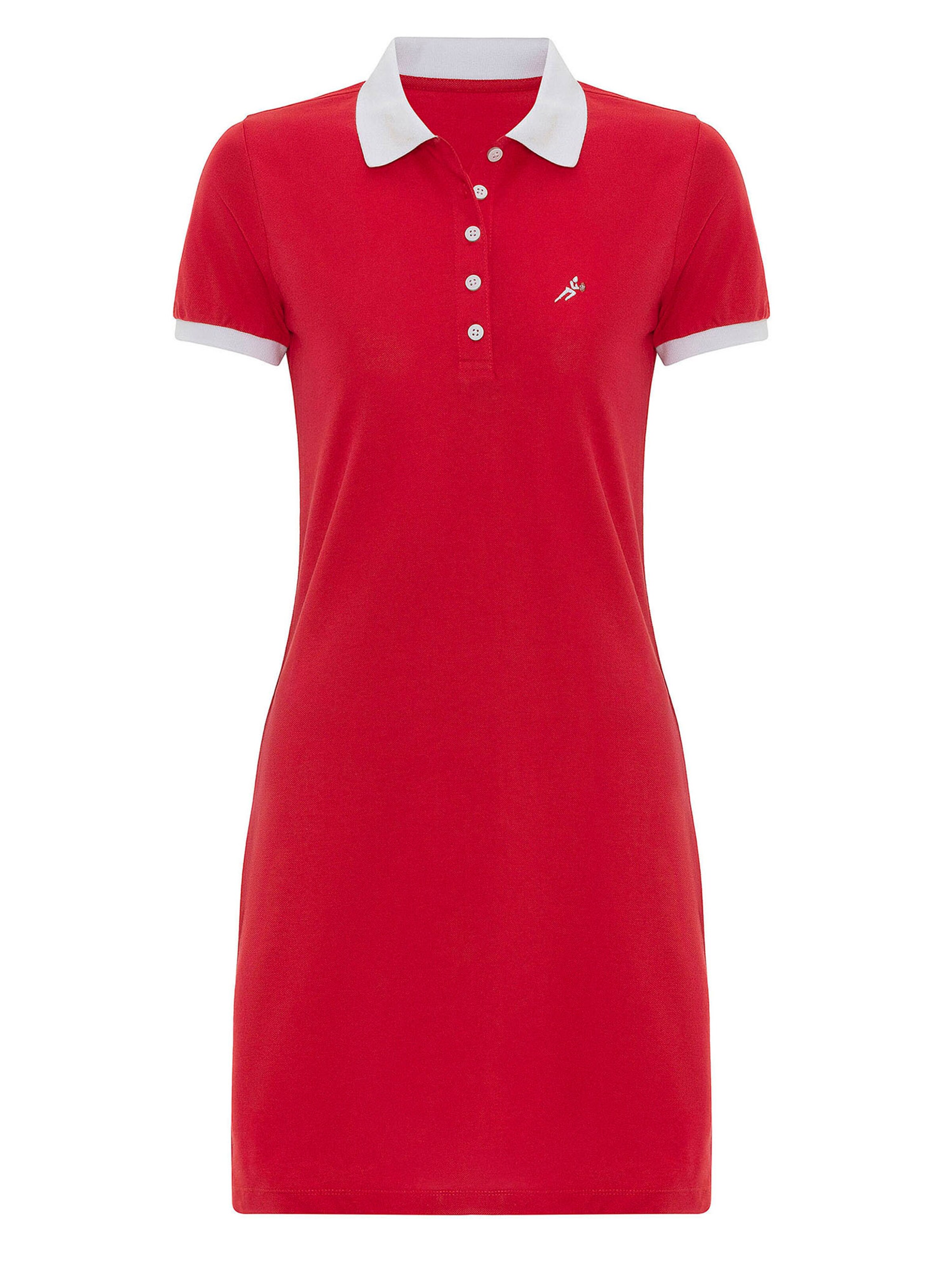 Moxx Paris Kleid in Rot: Vorderseite