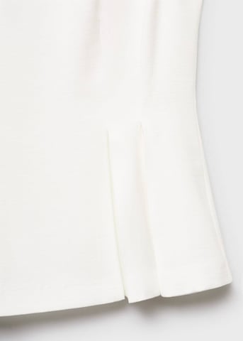 MANGO Top 'Naia-H' in Weiß