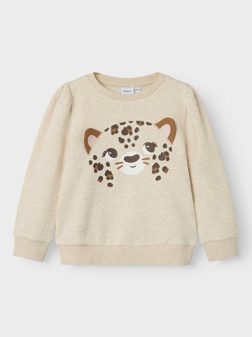 NAME IT Sweatshirt 'NMFODILIA' in Beige: Vorderseite