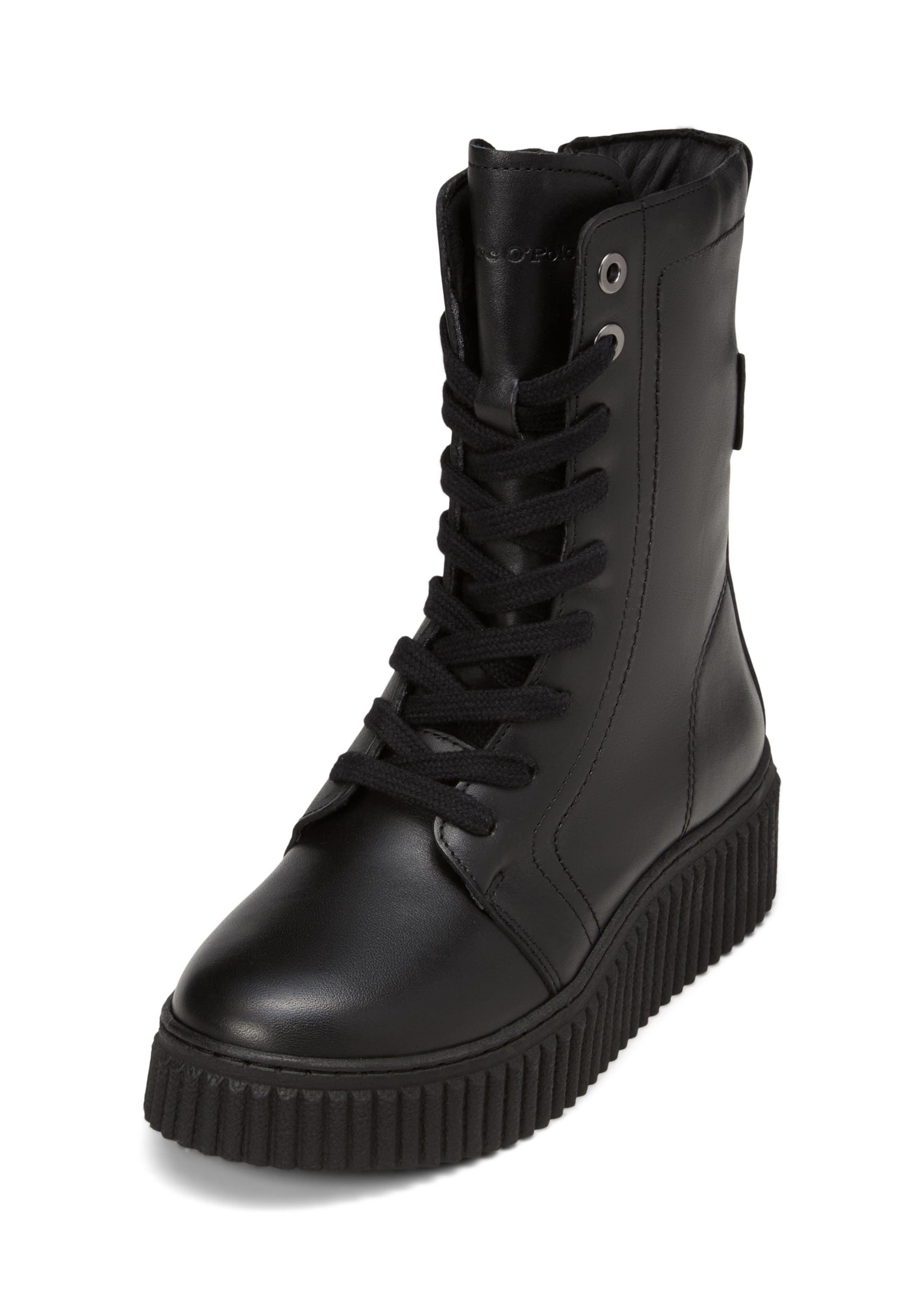 Marc O'Polo Lace-up boot in Black: front