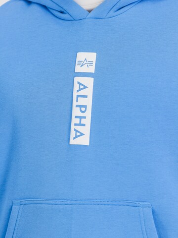 ALPHA INDUSTRIES Свитшот в Синий