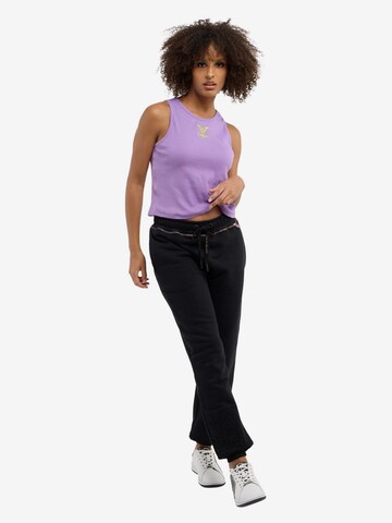 Tops en tricot Carlo Colucci en violet