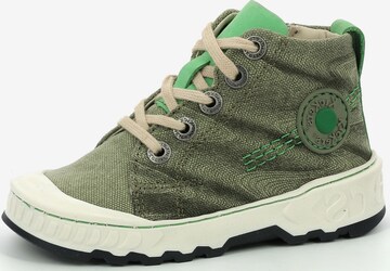 Sneaker di Kickers in verde: frontale