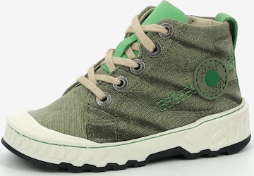 Kickers Sneakers in Green: front