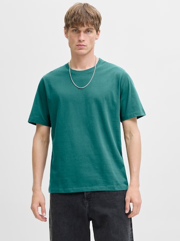 JACK & JONES Slim fit Koszulka w kolorze zielony: przód