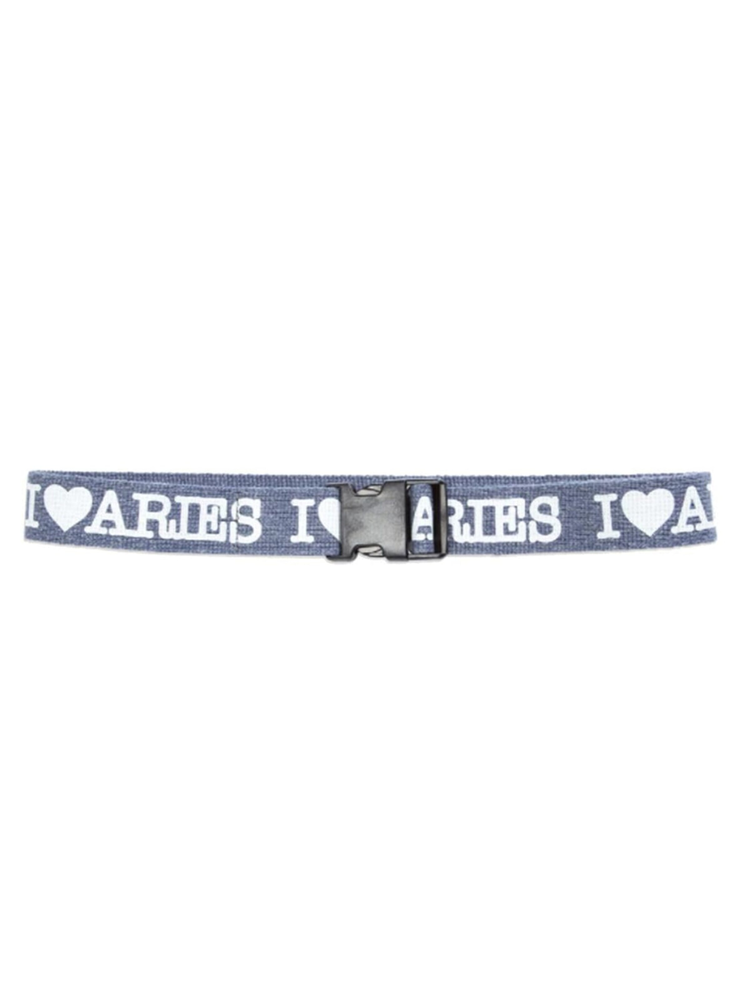 aries Riem 'I Heart' in Blauw: voorkant