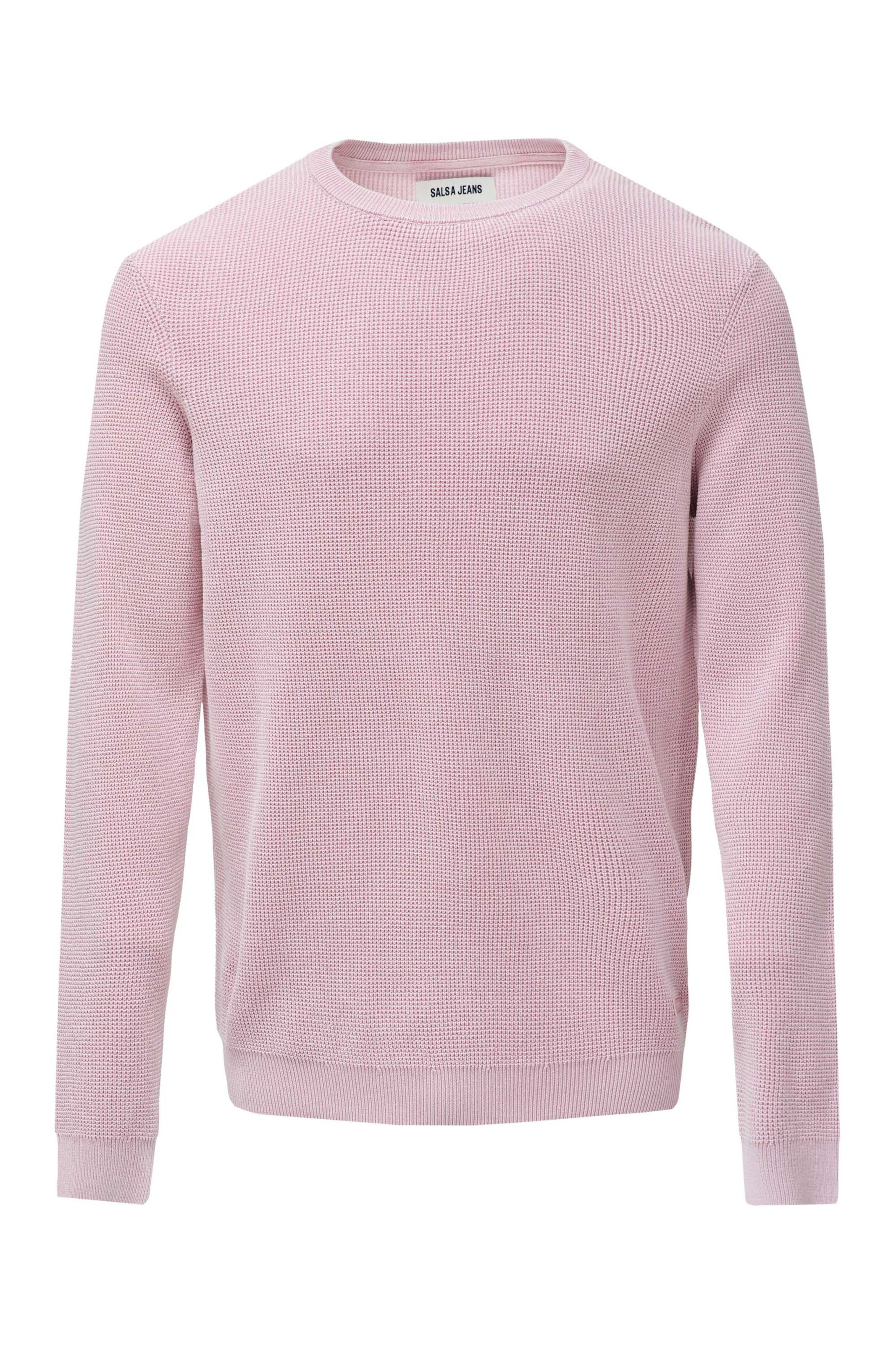 Salsa Jeans Langarm-shirts in Pink: Vorderseite