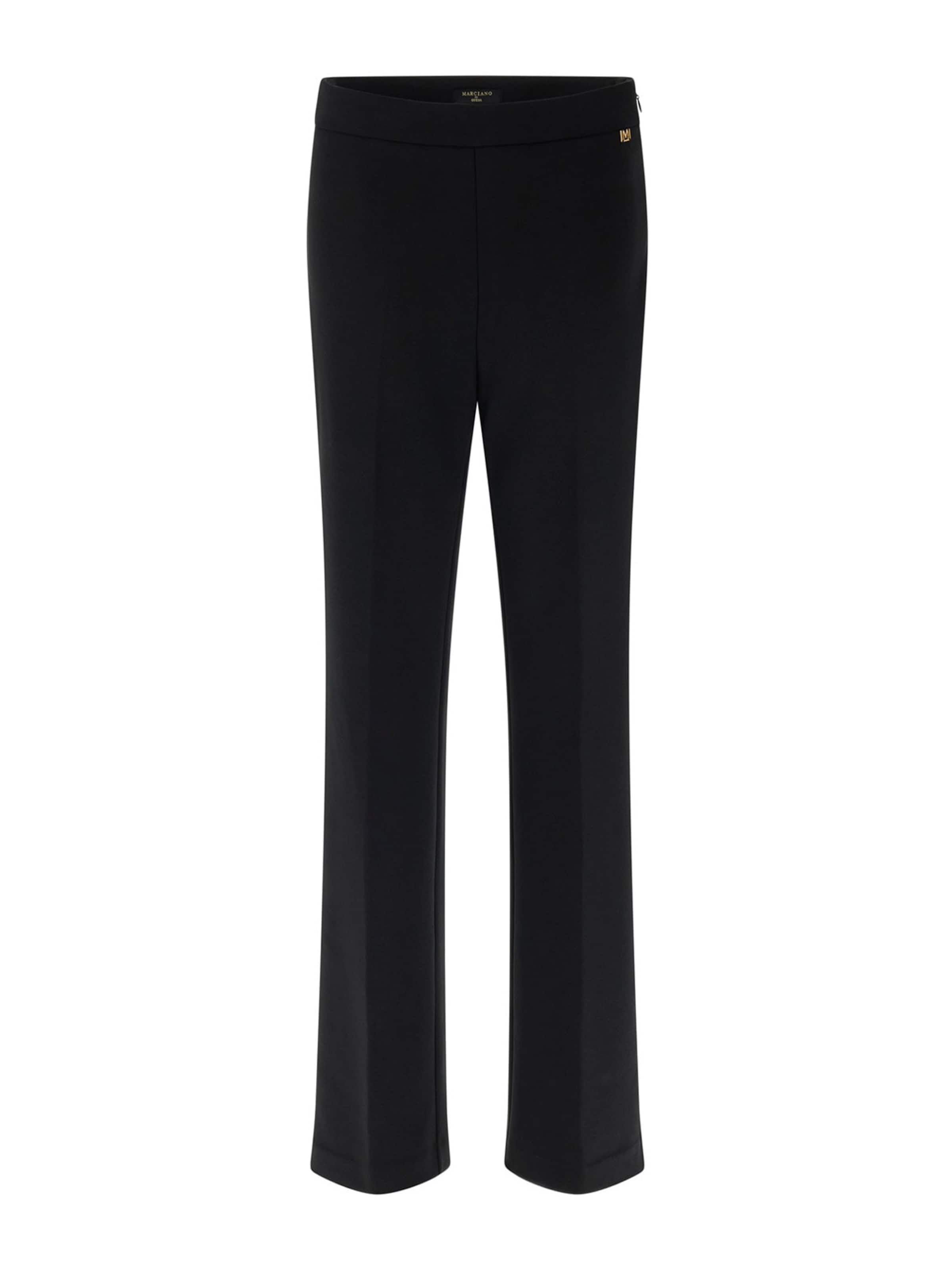 GUESS by Marciano Regular Pantalon in Zwart: voorkant