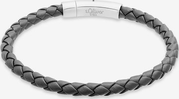 s.Oliver Bracelet in Grey: front