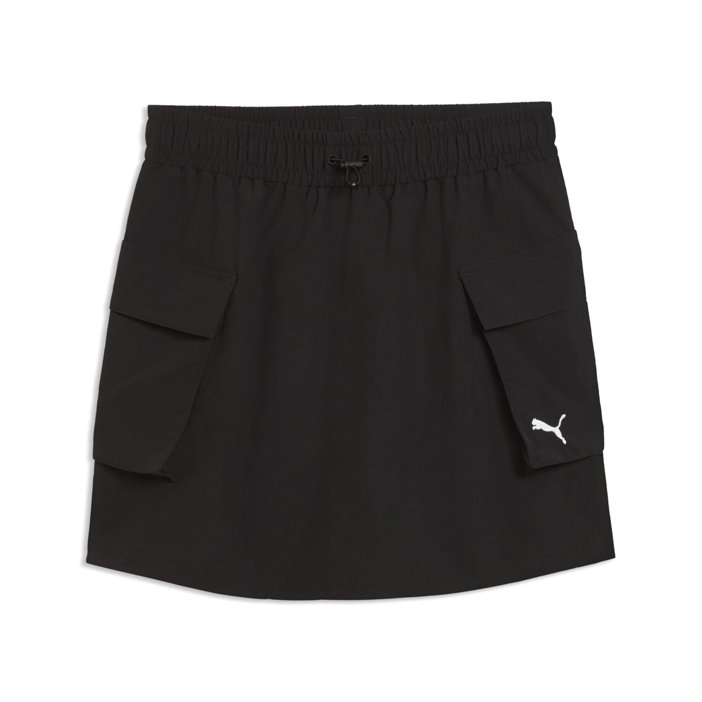 PUMA Sports skirt 'Wardrobe Essentials' in Black: front