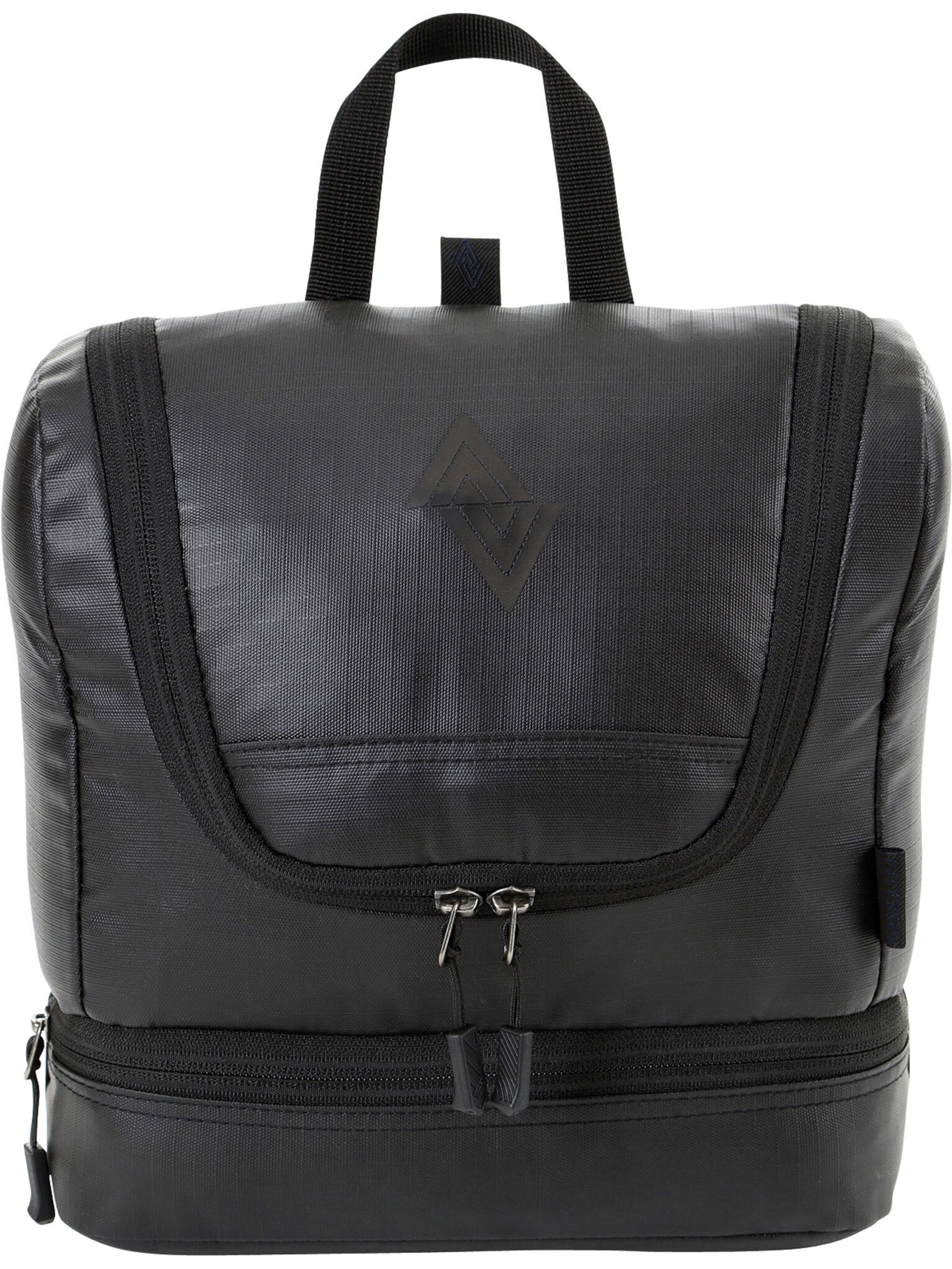 Trousses de toilette NITRO en noir : devant