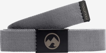 Cintura sportiva 'MowMow Belt - Canvas - Aluminum Buckle - 125 cm - Men - Women - Black' di Mowmow in grigio: frontale