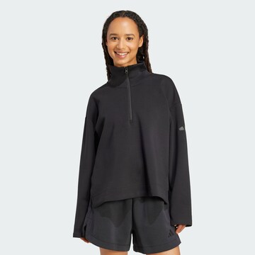 ADIDAS SPORTSWEAR Αθλητική μπλούζα φούτερ 'All Szn' σε μαύρο: μπροστά