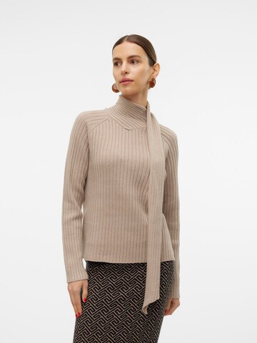 VERO MODA Pullover 'VMZOEY' in Beige: Vorderseite