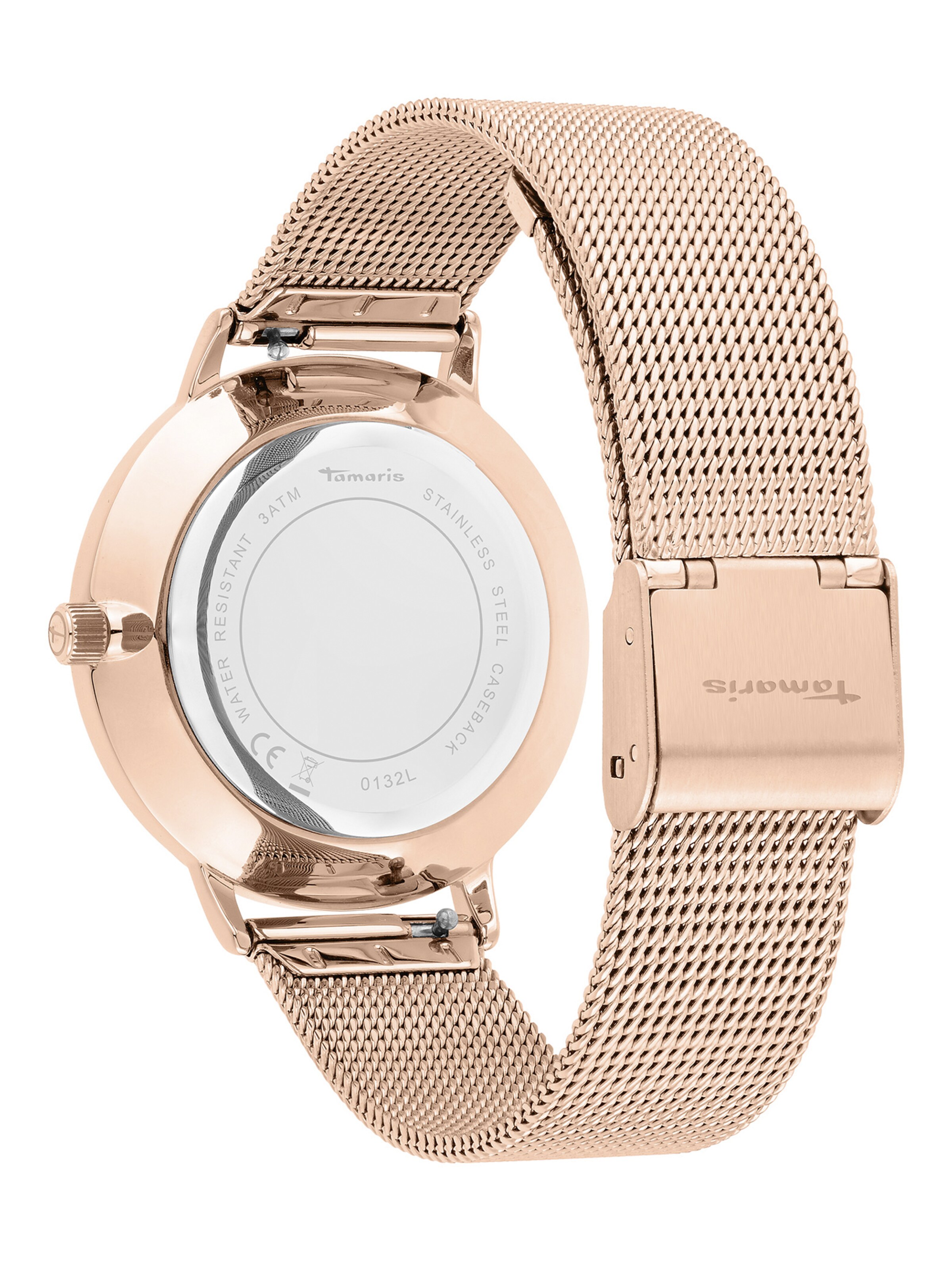 Montre à affichage analogique Tamaris en or