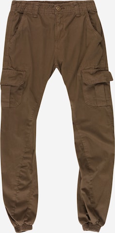 Pantaloni di Urban Classics in verde: frontale