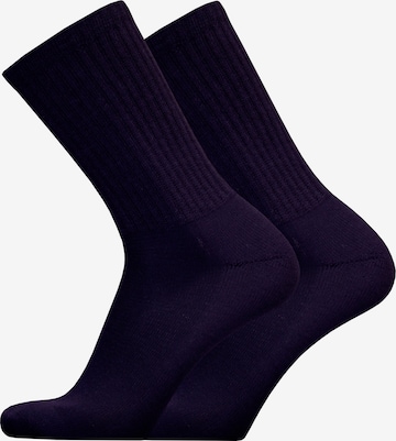 UphillSport Socks 'MERINO SPORT' in Blue: front