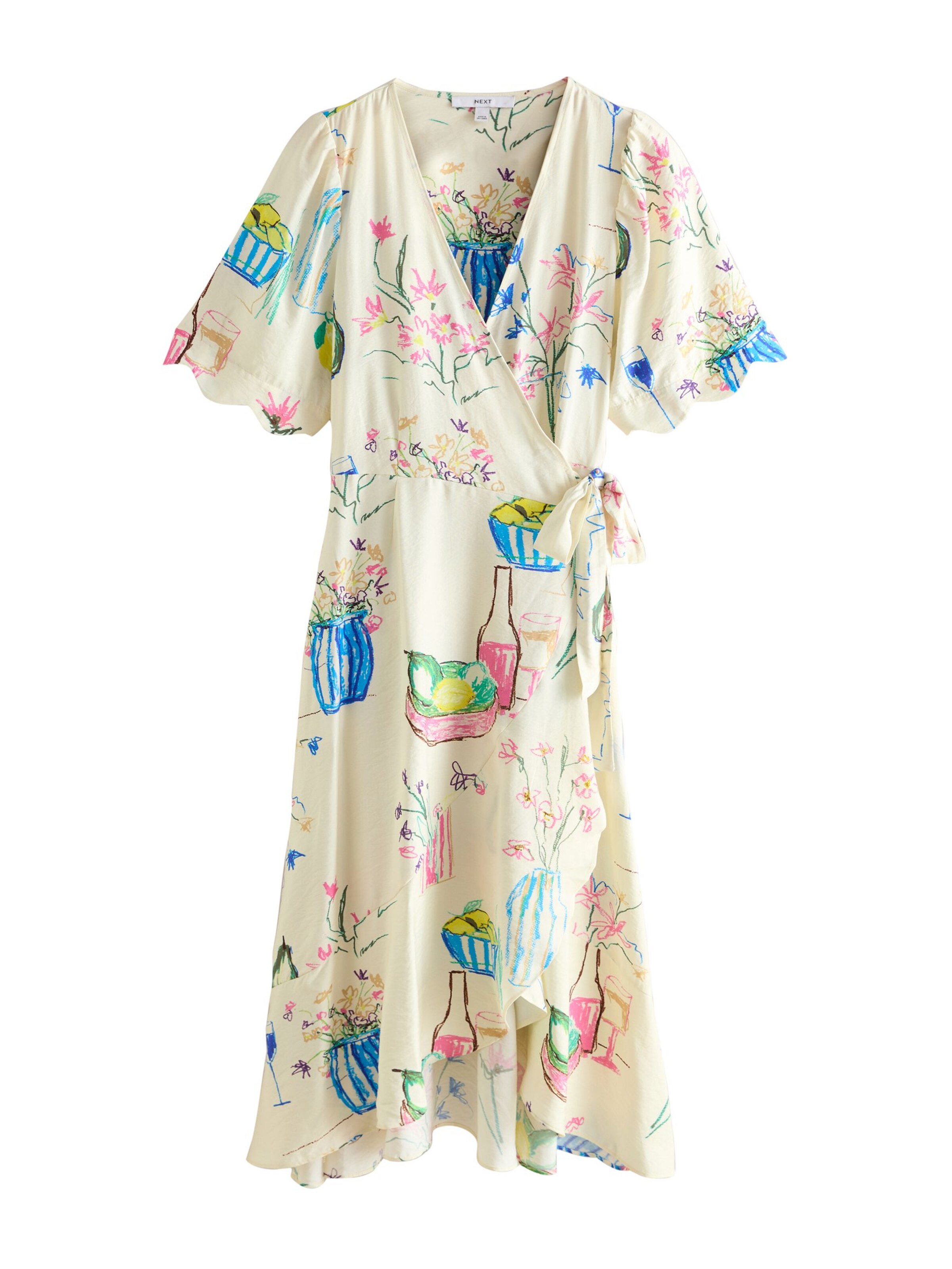 Next Kleid in Weiß: Vorderseite