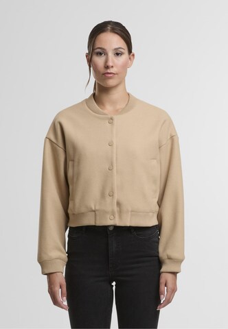 Urban Classics Tussenjas in Beige: voorkant