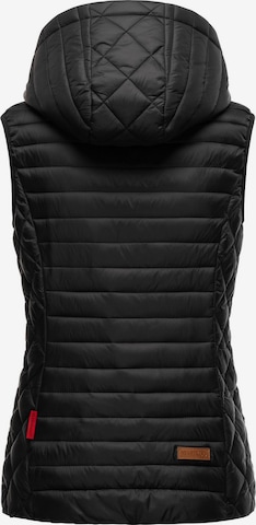 MARIKOO Bodywarmer 'Hasenpfote' in Zwart