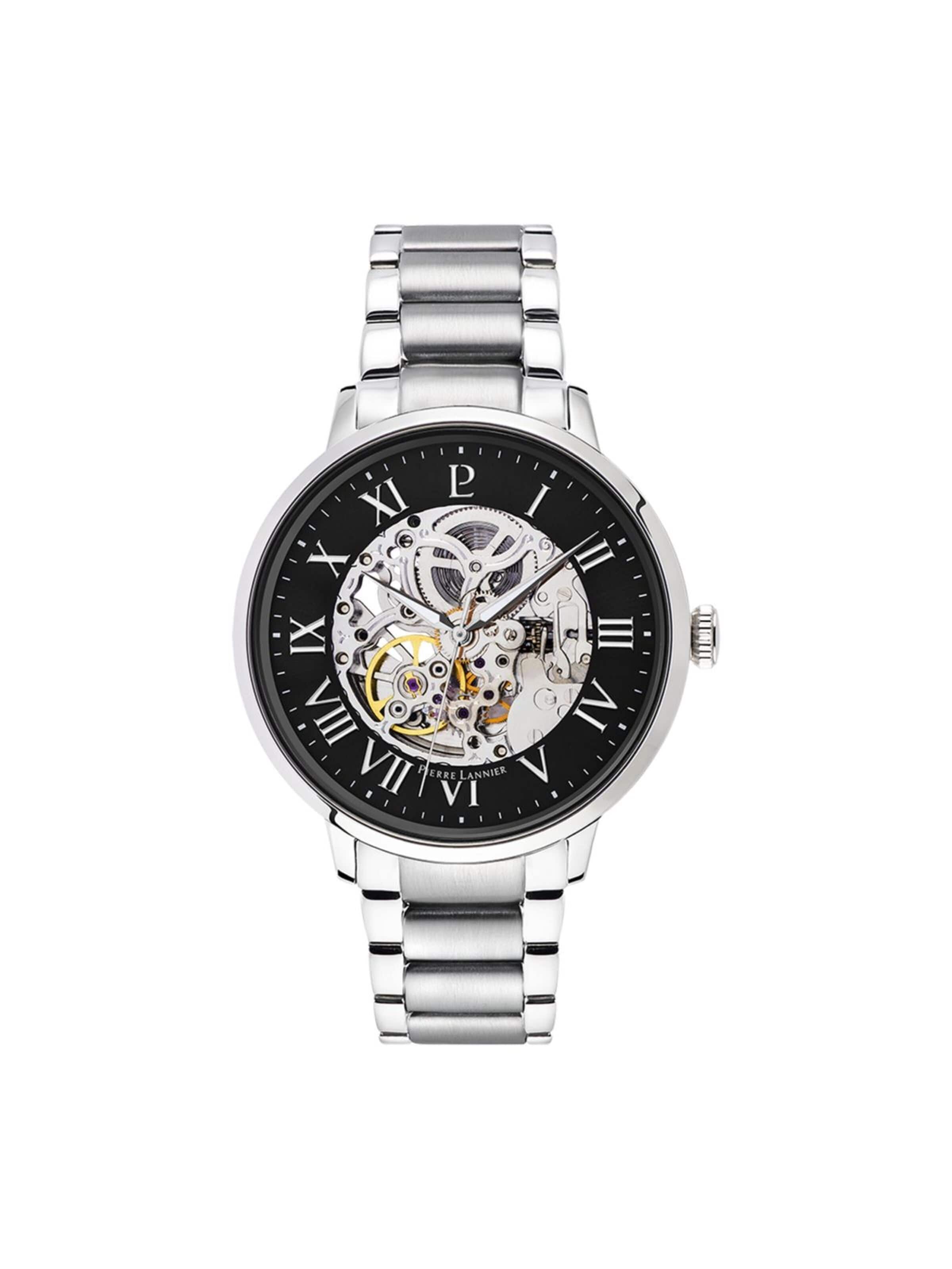 Pierre Lannier Analoog horloge 'Automatic watch Automatic' in Zwart: voorkant