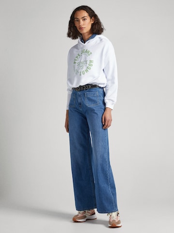 Sweat-shirt 'ALEXANDRA' Pepe Jeans en blanc