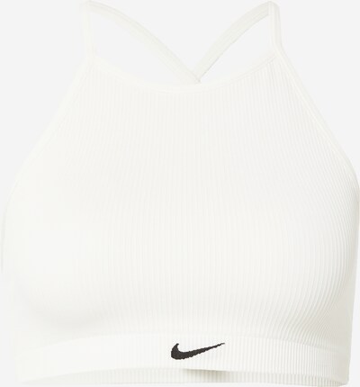 NIKE Sports Bra in Black / White, Item view