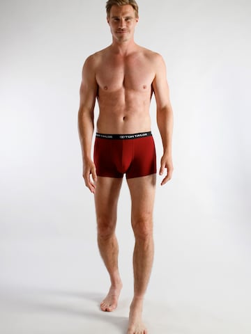 TOM TAILOR Bokserishortsit värissä punainen: etupuoli