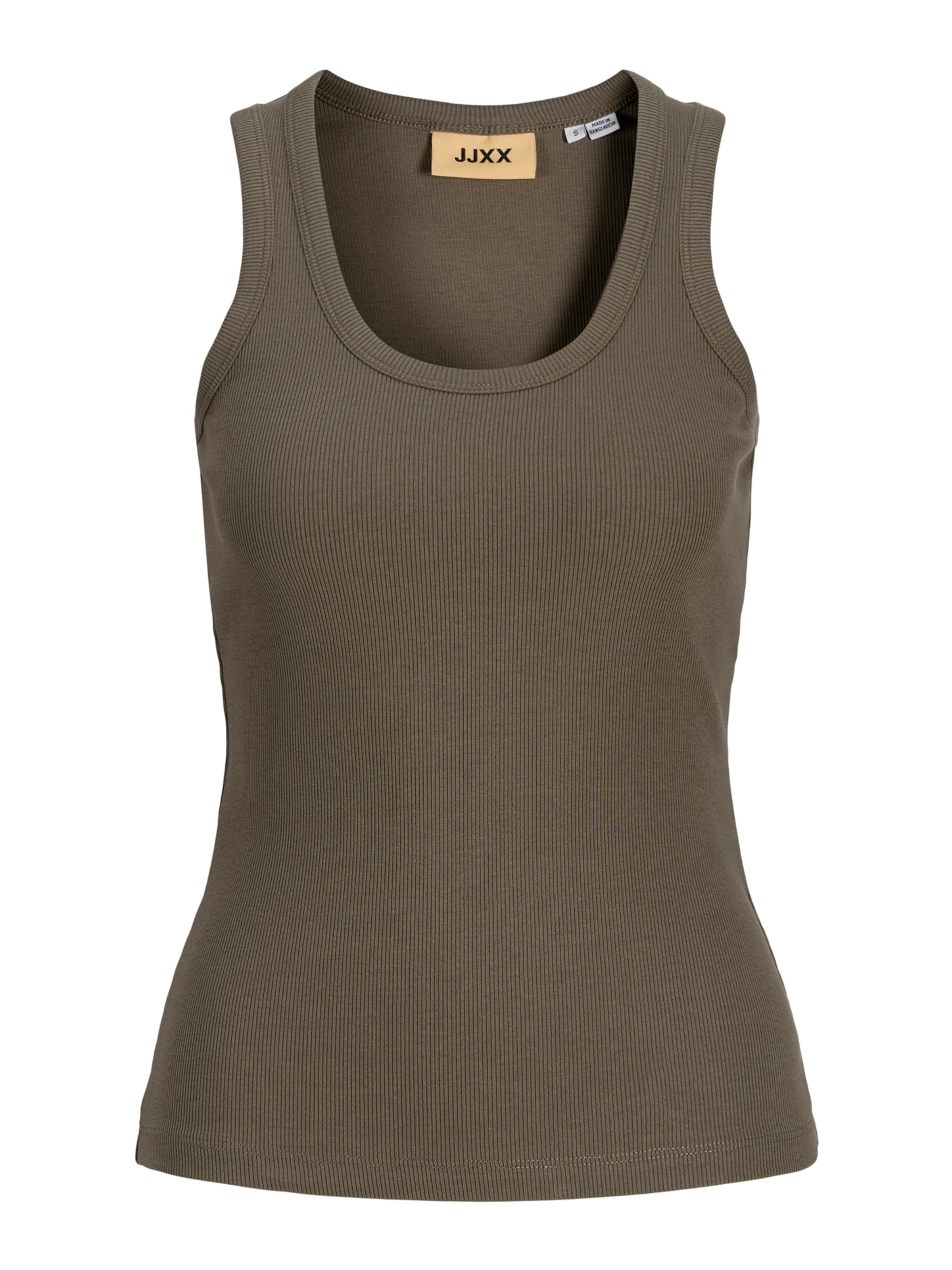 JJXX Top in Brown: front
