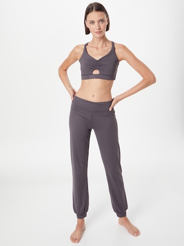 Bustier Soutien-gorge de sport CURARE Yogawear en gris