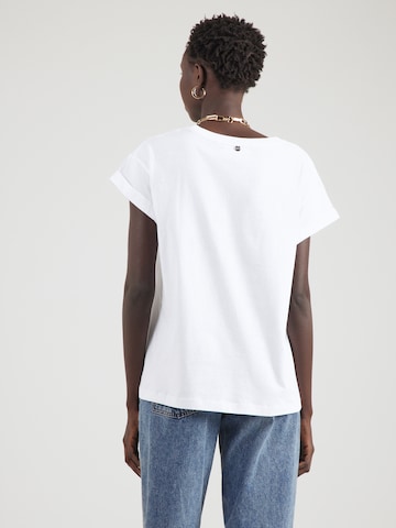 T-shirt Rich & Royal en blanc