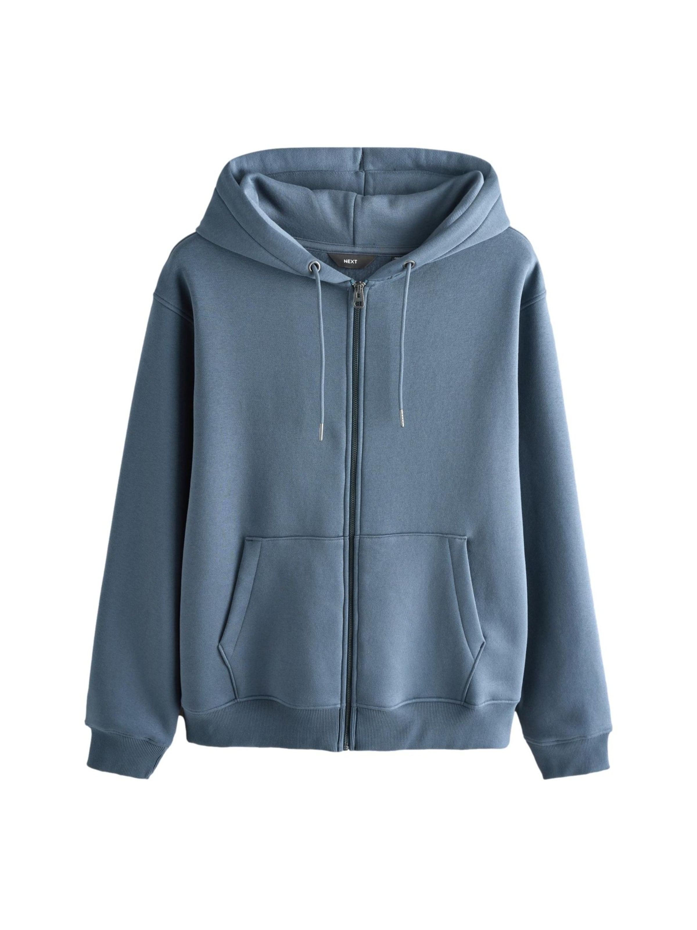 Next Sweatvest in Blauw: voorkant