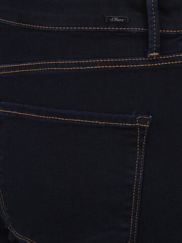 s.Oliver BLACK LABEL Slimfit Jeans 'Sienna' i blå