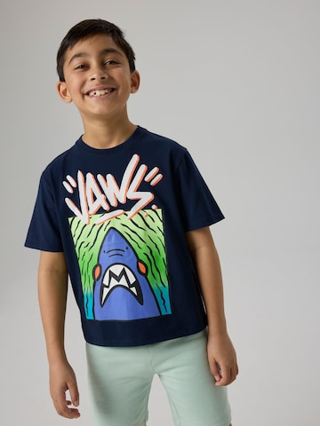 Maglietta 'NKMMateo Jaws' di NAME IT in blu: frontale