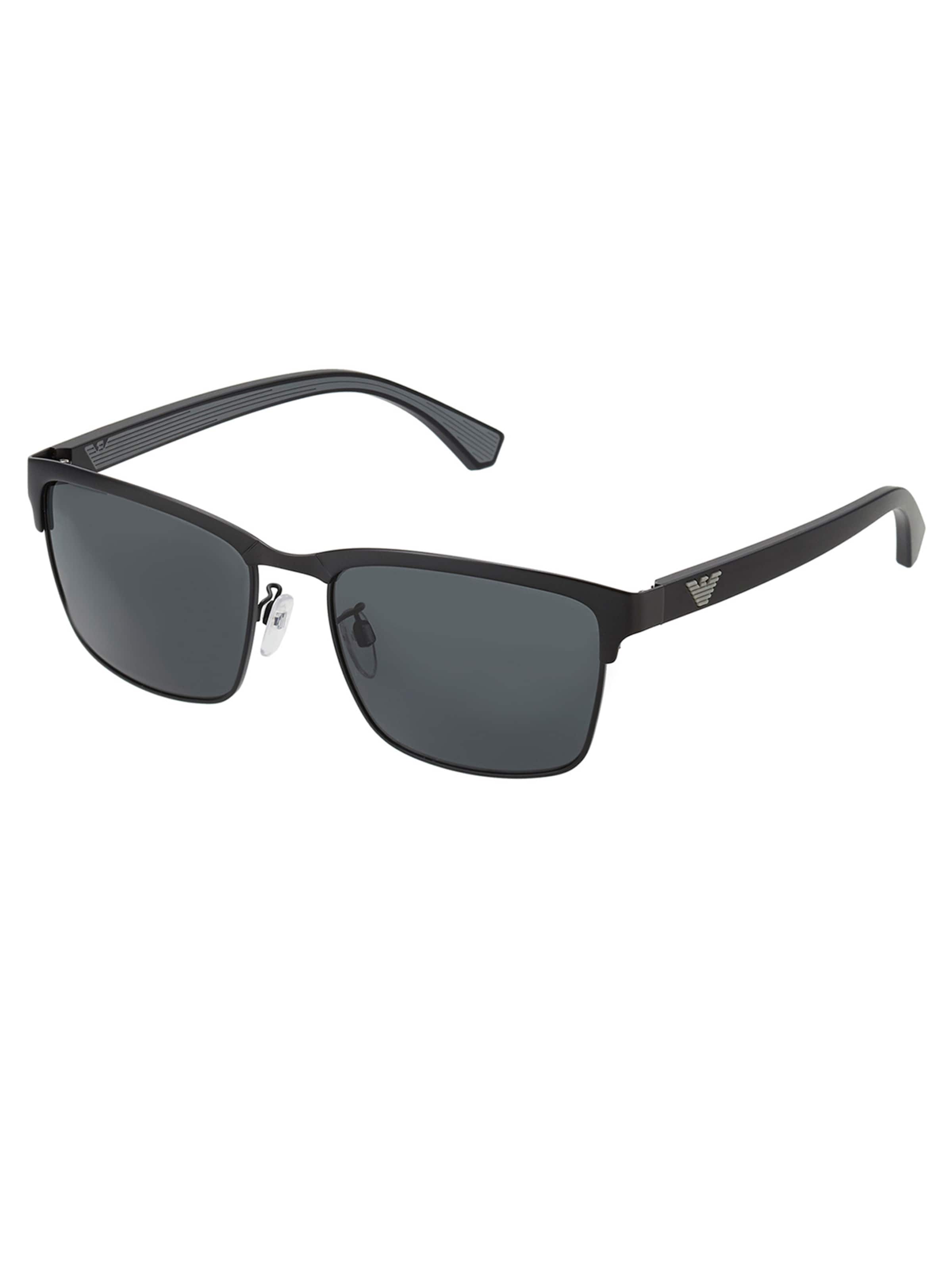 Emporio Armani - Gafas de sol '0EA2087' en negro: frente