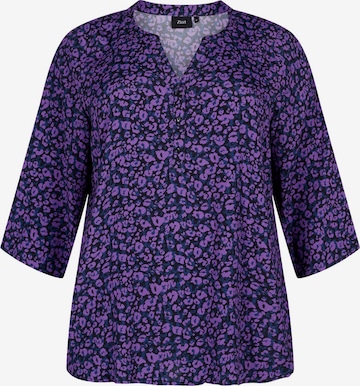 Zizzi - Blusa en lila: frente