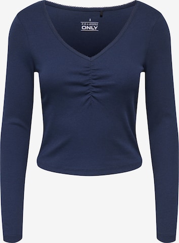 ONLY Shirt 'ONLBetty' in Blue: front