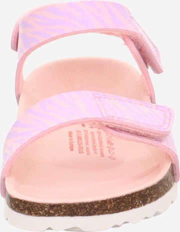 SUPERFIT Sandal i rosa