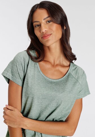 VIVANCE Short Pajama Set 'Dreams' in Green