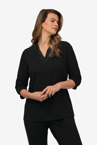 Ulla Popken Sweatshirt in Black: front