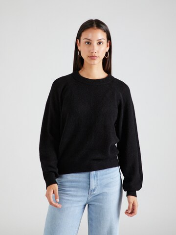 NÜMPH Sweater 'NURIETTE' in Black: front